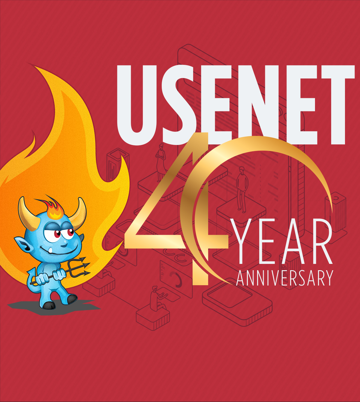 40 year anniversary usenet newsgroups NewsDemon Usenet 2023 Access